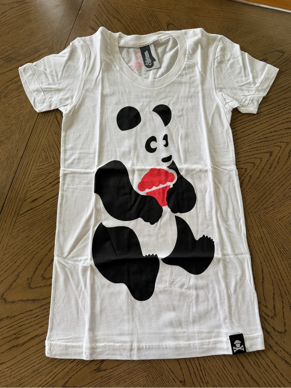 Women’s Johnny Cupcakes White Panda Tee